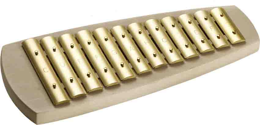 Auris Glockenspiel 12 Töne, C-Dur, diatonisch