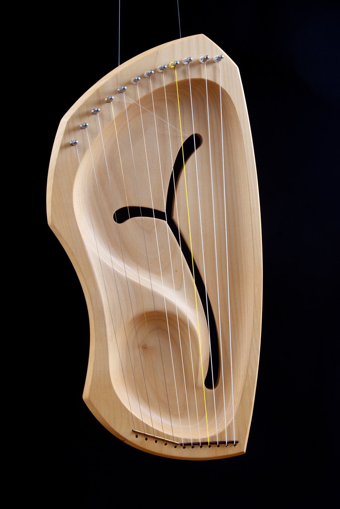 pentatonische Leier LDP, Auris, 12 Saiten, desinfektionsmitteltauglich lackiert