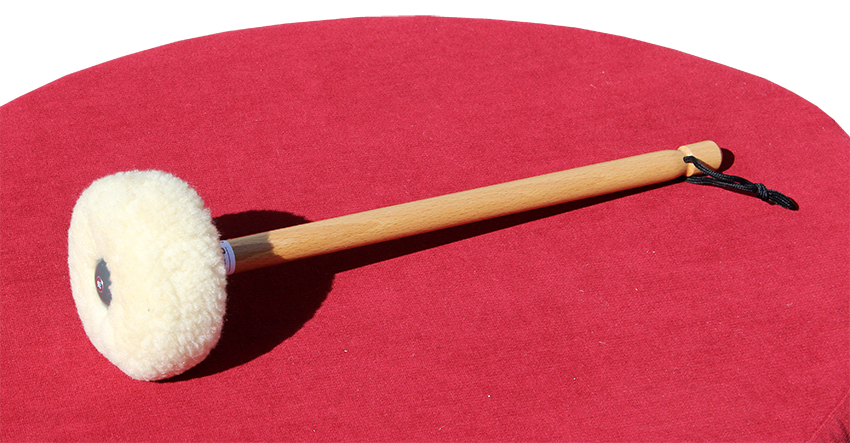 Gongschlägel Lammfell