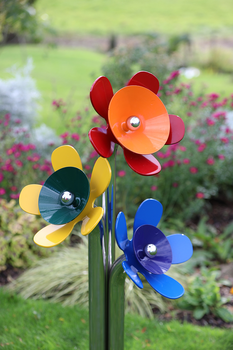 Klangblumen METALLGLOCKE, Moll, zum Einbetonieren, Outdoor