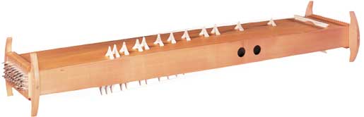 Motako, Monochord-Tanpura-Koto, 105x24x8,5 cm, Monochord 20 Saiten, Tanpura 4 Saiten, Koto 12 Saiten