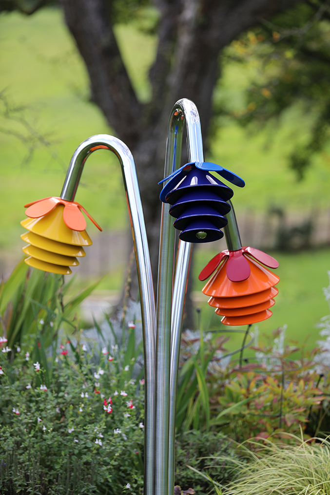 Glockenblumen-Set HARMONIE, MOLL, mit Bodenplatte zum Anschrauben