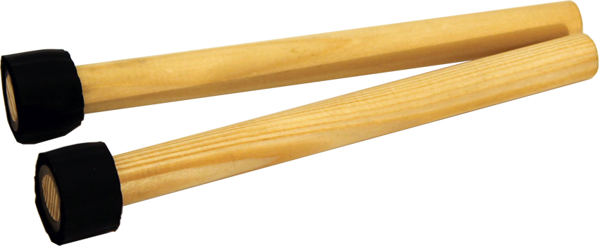 Große Steeldrum-Schlägel, mit Flüstergummis