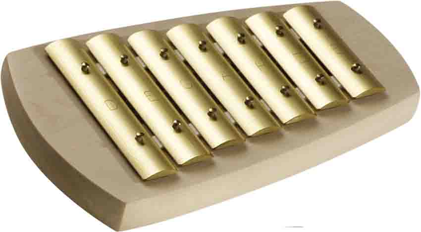 Auris Glockenspiel 7 Töne, D-pentatonisch