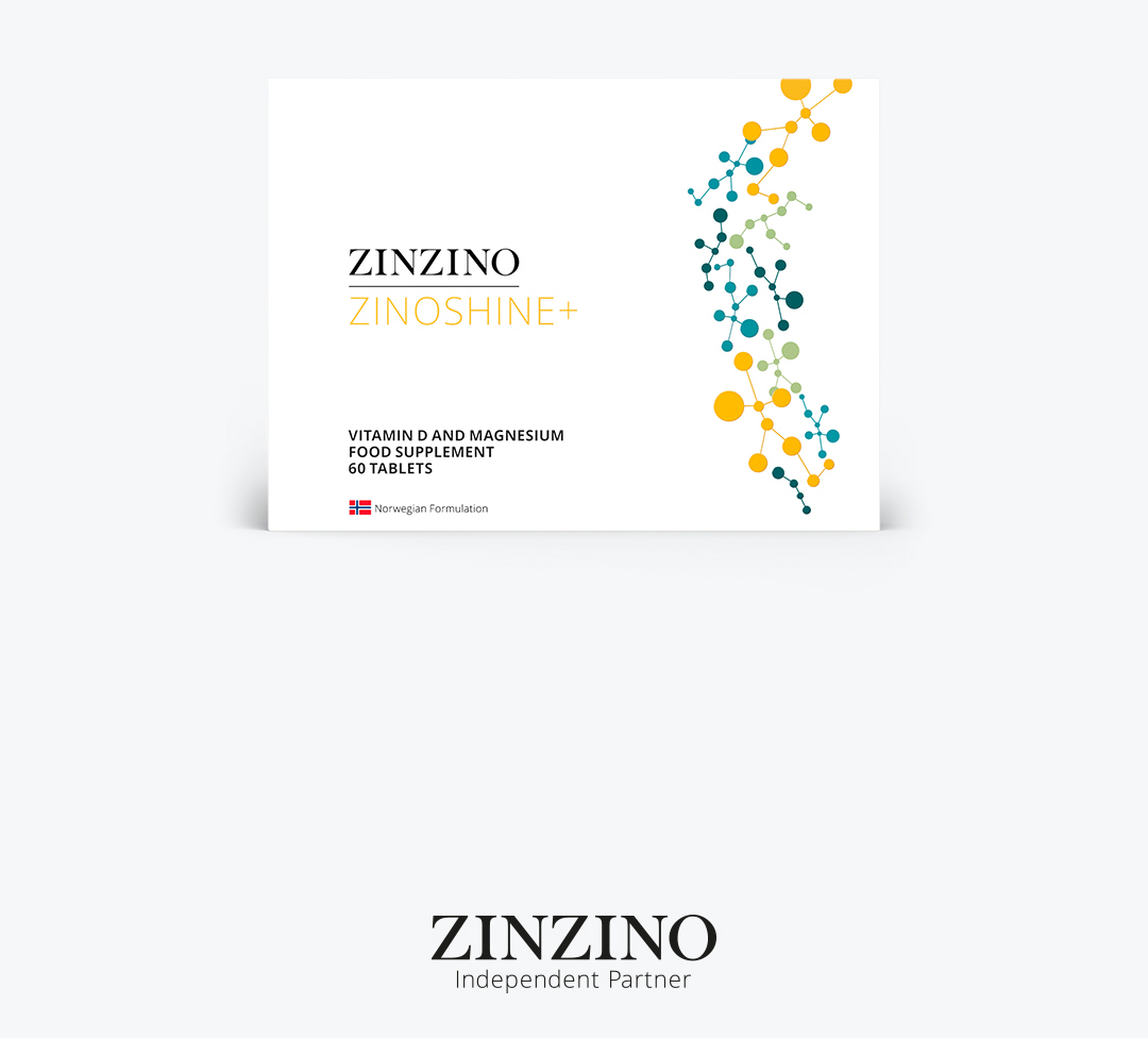 Vitamin D - Presslinge, ZinoShine von Zinzino, 1 Packung