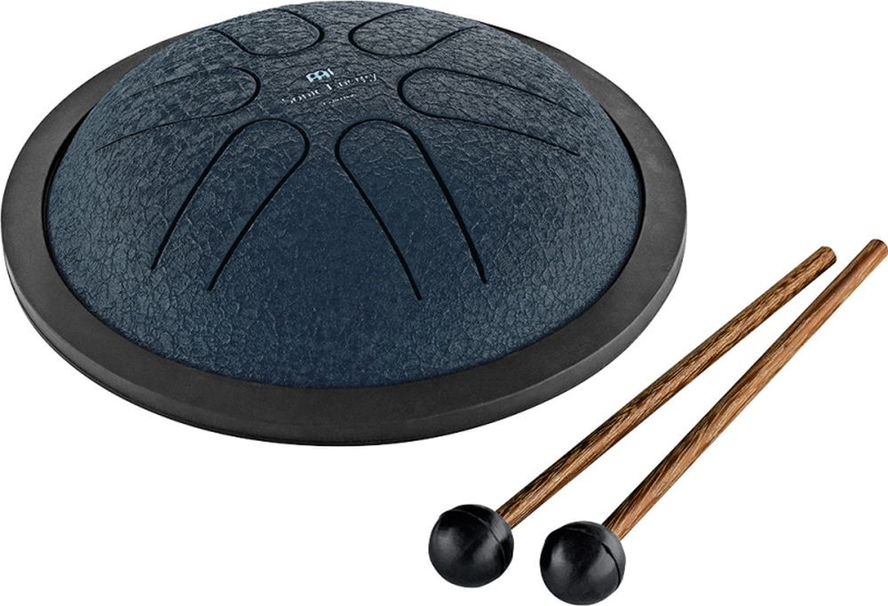 Zungentrommel MINI MELODY, 6 Töne, A-Dur-Pentatonic, Ø 14 cm, Navyblue