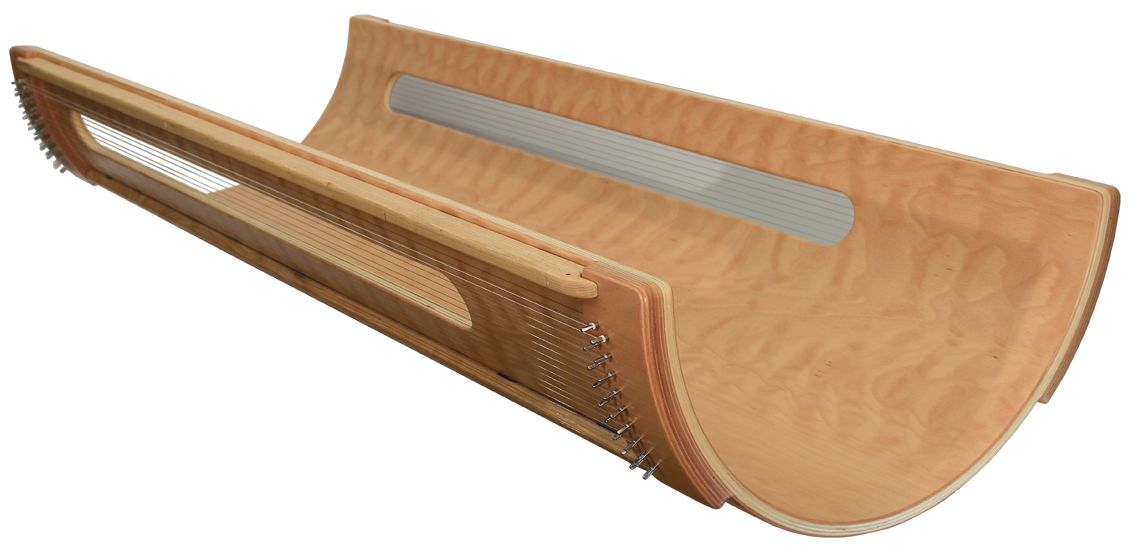 Allton Klangwiege Exklusiv, 150 cm, langes Greifloch, lackiert