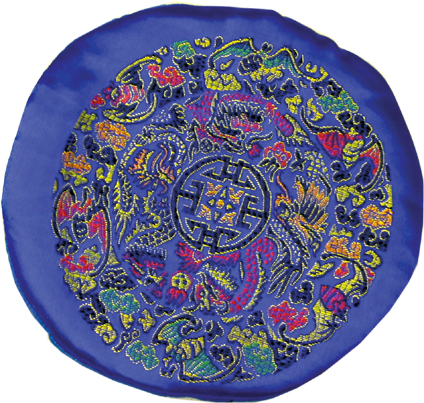 Klangschalen-Kissen, zirka 14 cm Durchmesser