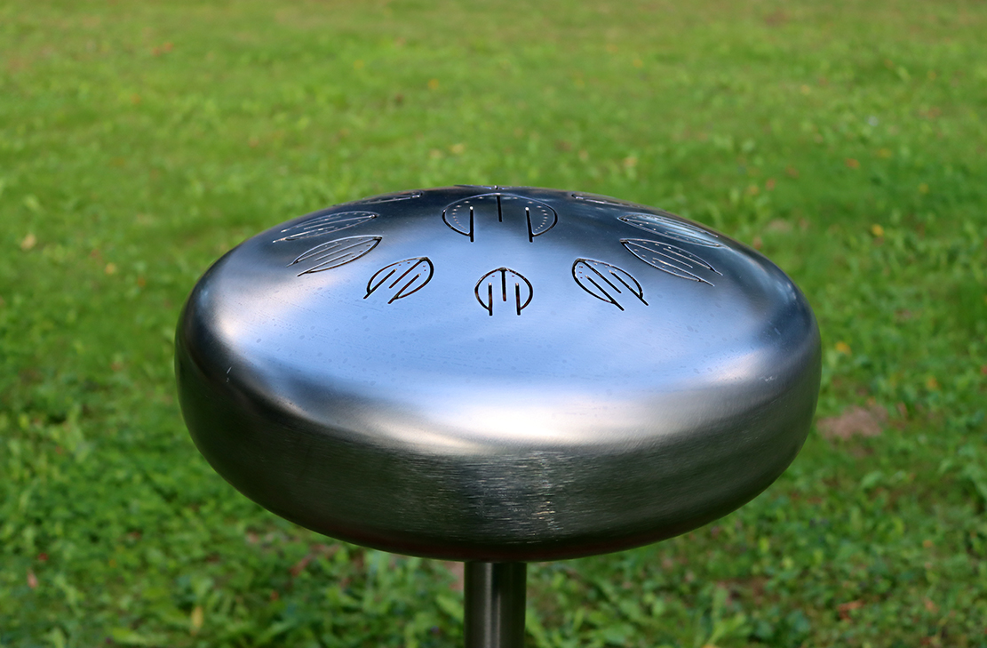 Outdoor-Mandalafon 40 cm, groß, mit Bodenplatte zum Anschrauben