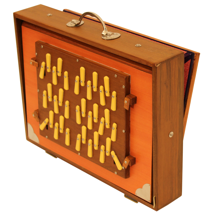 Shrutibox, Indien, 3 Oktaven, 36 Töne, chromatisch