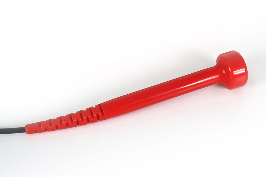 Outdoor-Schlägel für Klangröhren, mittelgroß, hart, rot