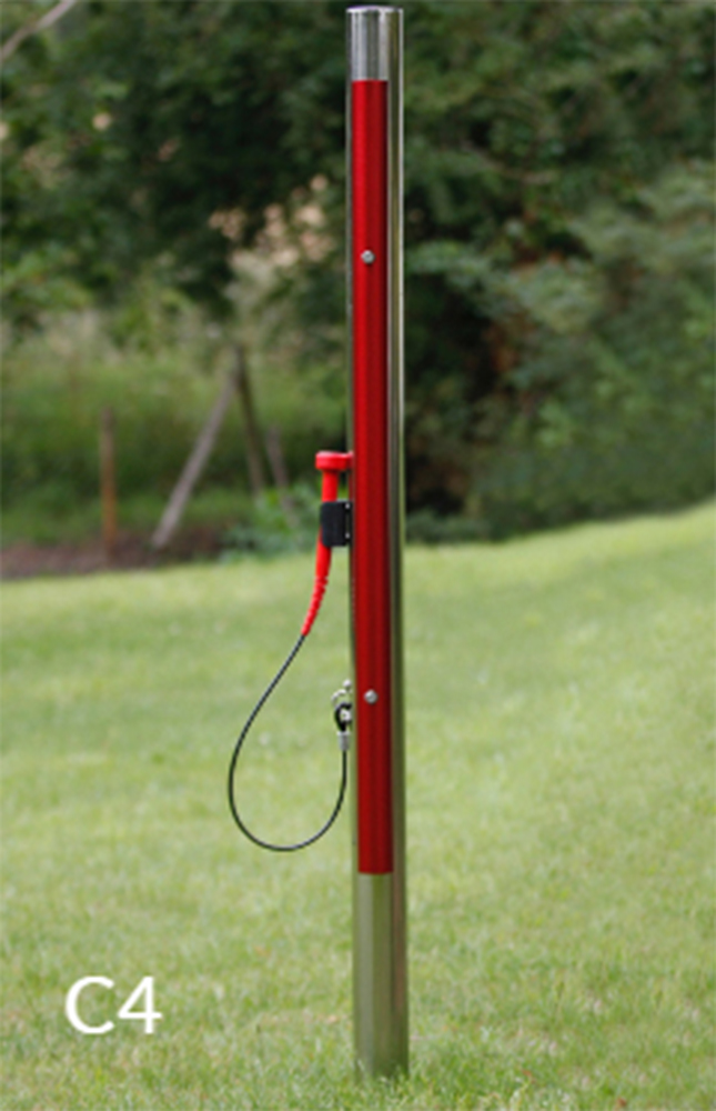 Farbklangröhren - Einzeln, Outdoor, zum Einbetonieren