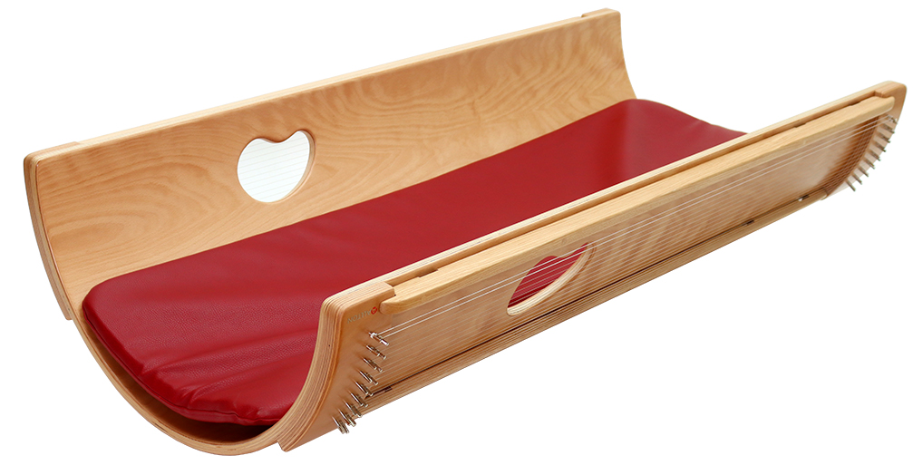 Polsterauflage, Bezug Kunstleder für Klangwiege KL130