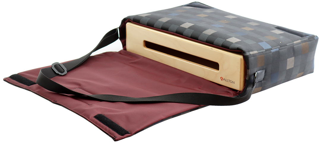 Tasche für ALLTON Horzion-Cajon, gefüttert, handgenäht