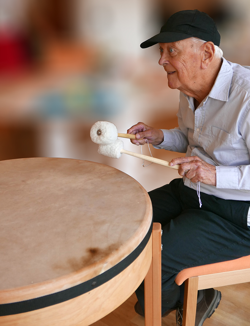 Allton Tischtrommel 80 cm, 4 Beine, genagelt