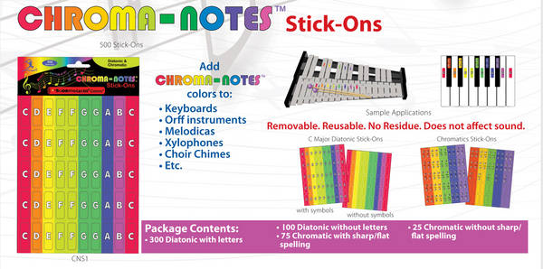 Chroma-Notes Stick