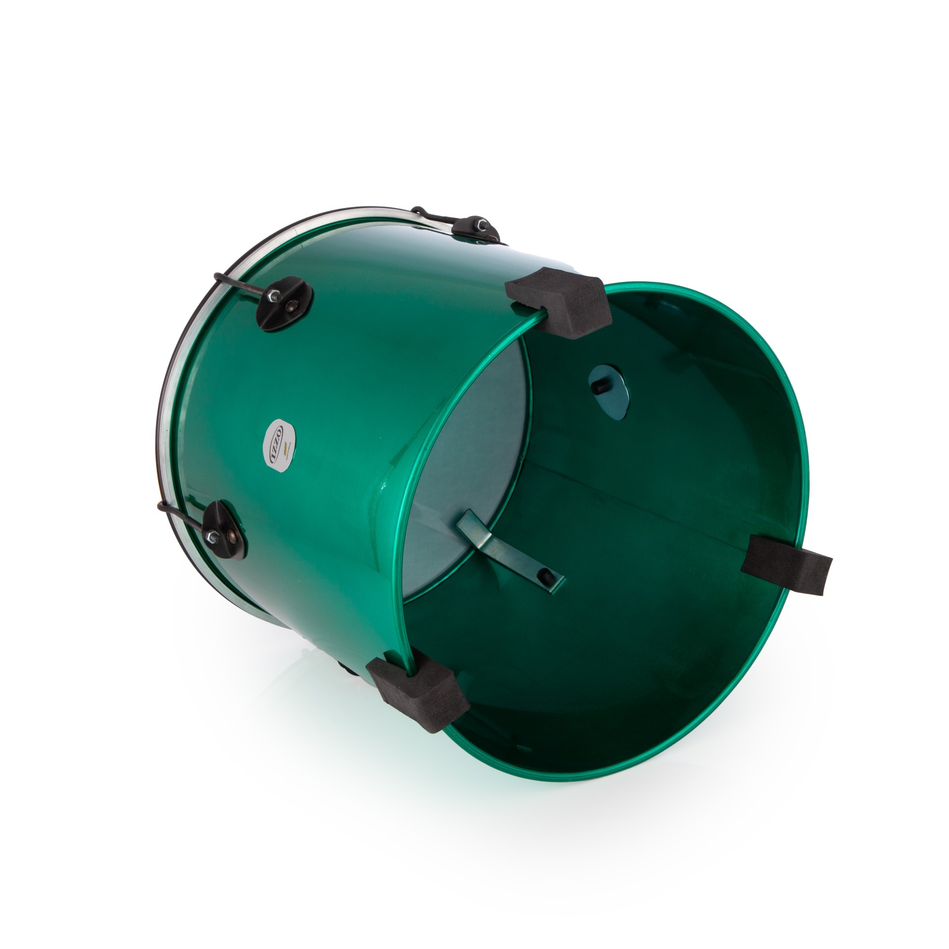 Basstrommel, Surdo 36 cm, 14 x 45 cm, Alu, Napa, grün