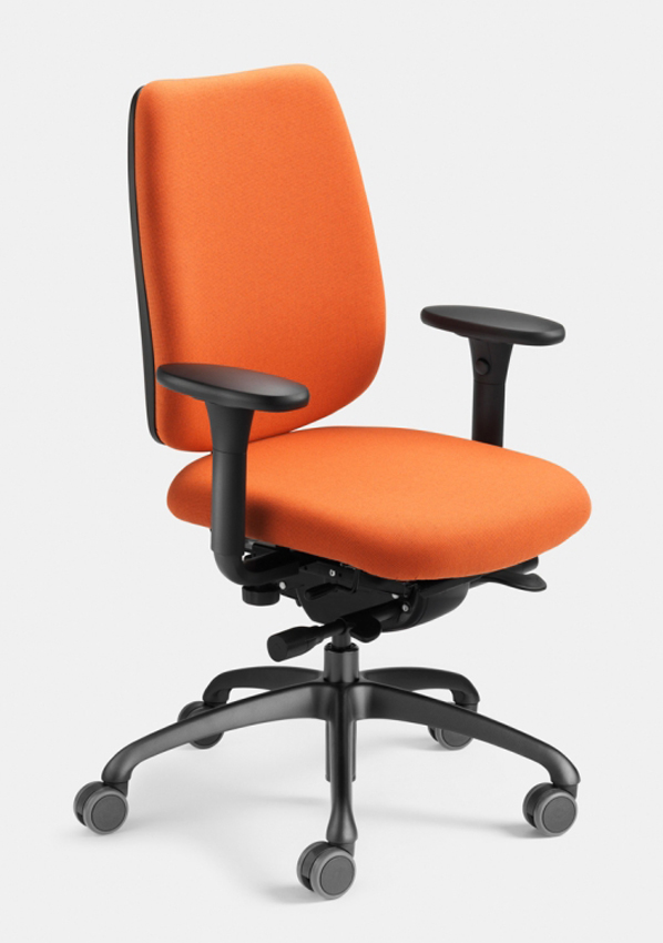 FIGO 2050 der Bürodrehstuhl mit Ergotop ohne Kopflehne, Stoffklasse A von Löffler