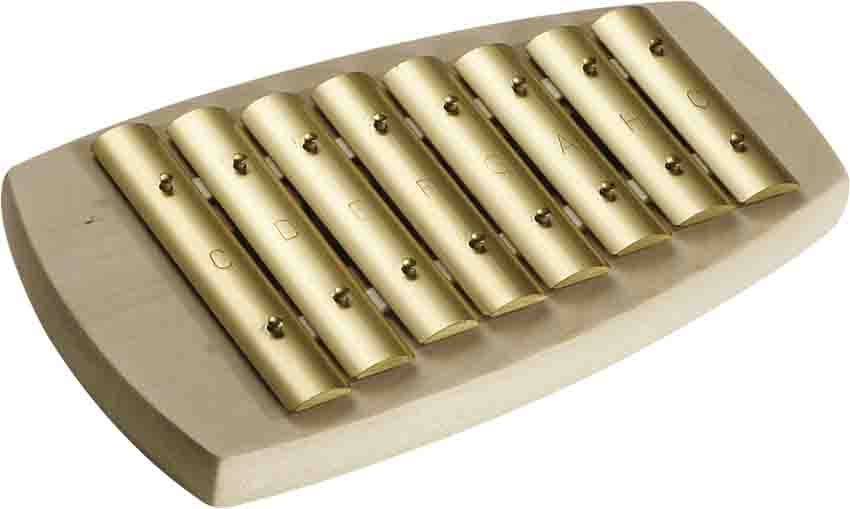 Auris Glockenspiel 8 Töne, C-Dur, diatonisch