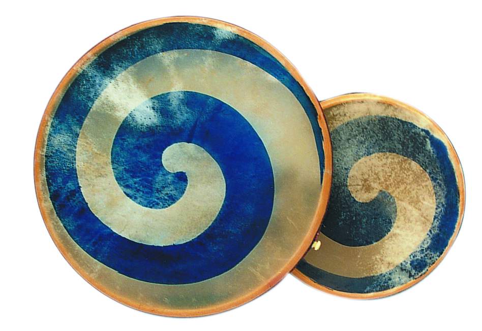 Allton Brandungstrommel, Oceandrum, 70 cm, Naturfelle, Stahlkugelfüllung