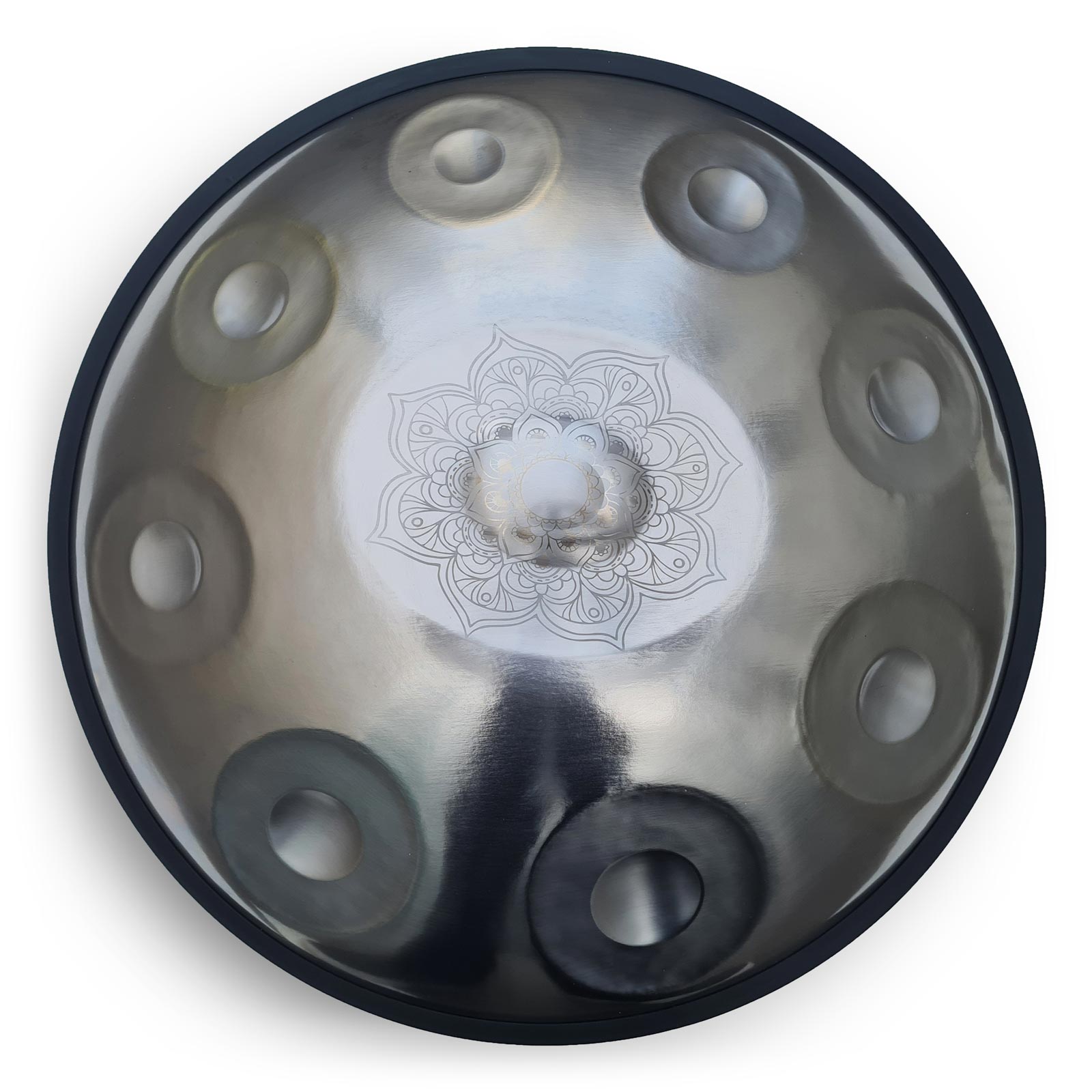 Handpan, D- celtic Minor, Ugur, 432 Hz, inkl. Tasche