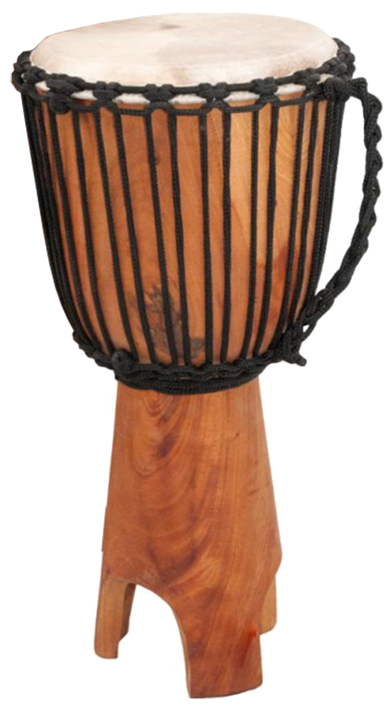 Stand-Djembe, groß, 30x65 cm mit Fuß