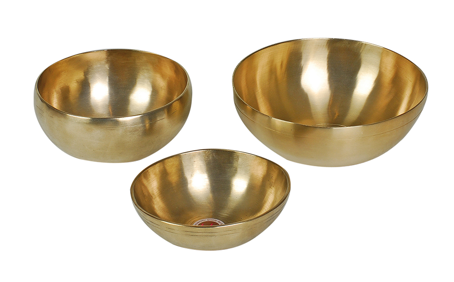 Peter Hess Therapie-Klangschalen-Set 30, drei Klangschalen