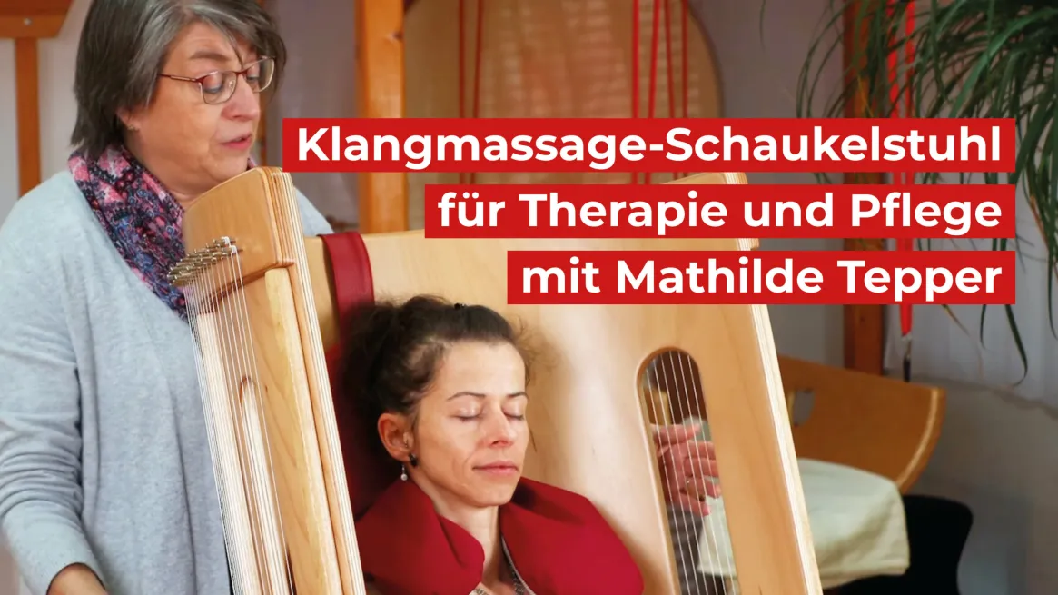 Online-Workshop Klangmassage-Schaukelstuhl mit Mathilde Tepper, 10 Videos, 95 Minuten