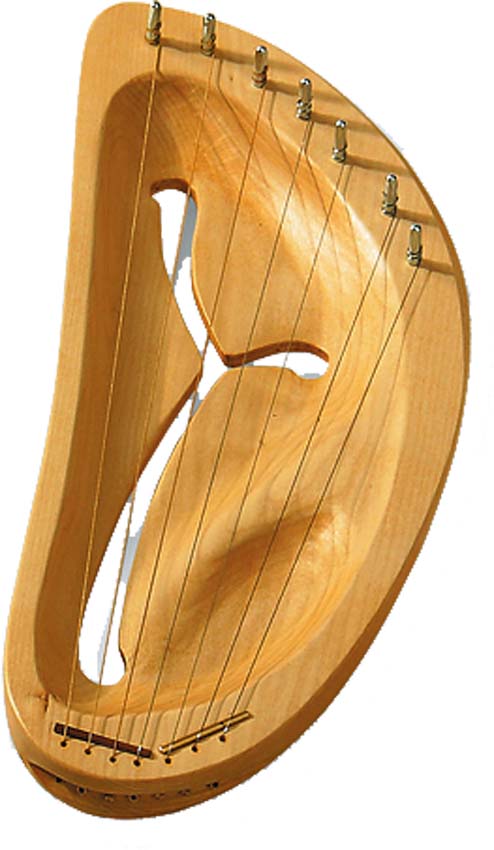 Pentatonische Leier LGP, Auris, 7 Saiten