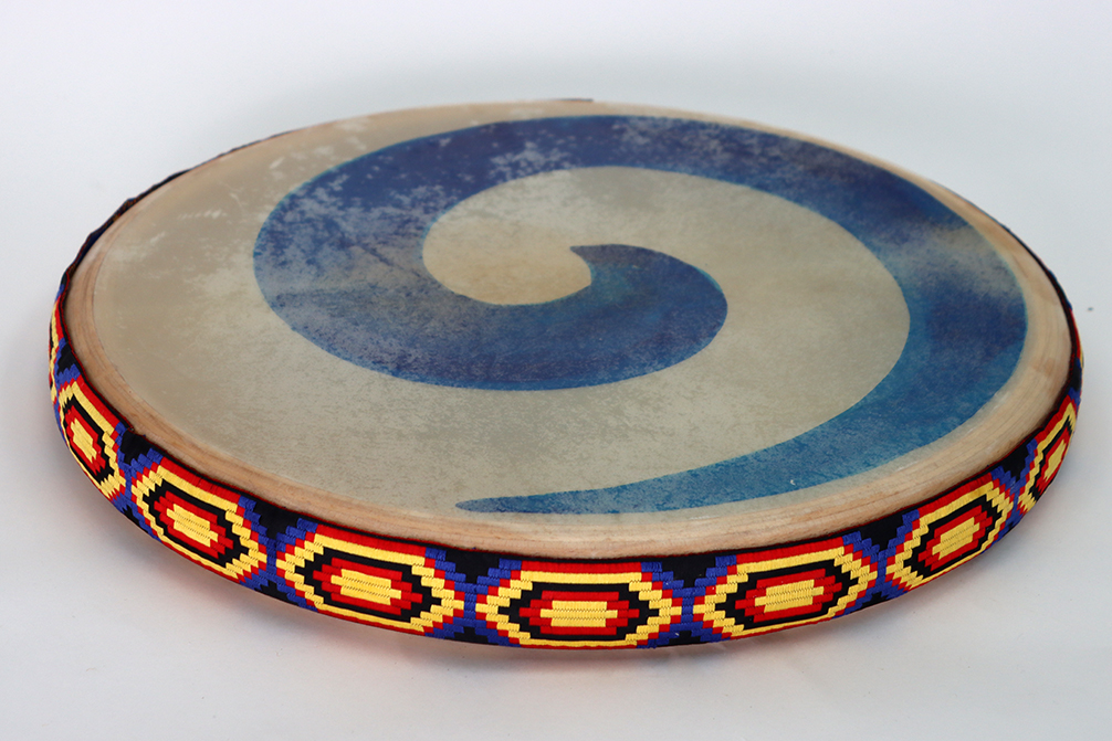 Allton Brandungstrommel-Soft, Oceandrum, 30 cm, Naturfelle, Senfkörnerfüllung