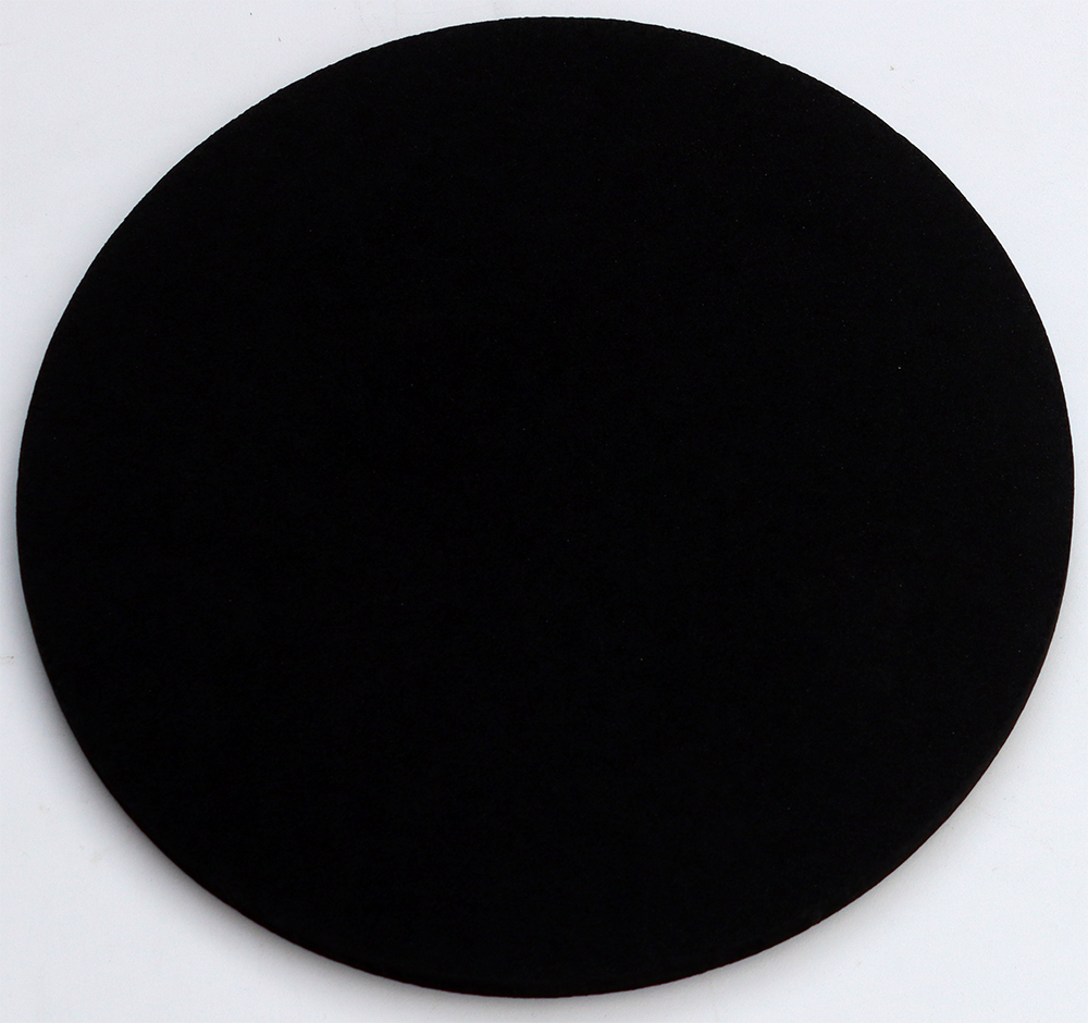 Klangschalen-Unterlage, Moosgummi schwarz, Ø 10 cm, 8 mm stark